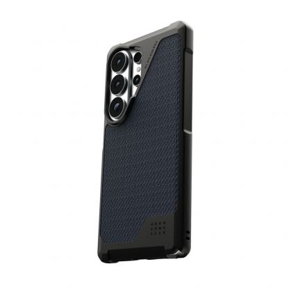 Удароустойчив хибриден кейс с MagSafe за Samsung Galaxy S26 Ultra - UAG Metropolis LT Kevlar Case (тъмносин) 13