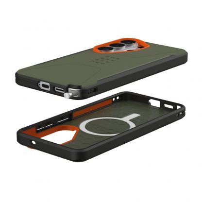 Удароустойчив хибриден кейс с MagSafe за Samsung Galaxy S26 Ultra - Urban Armor Gear Civilian MagSafe Case (тъмнозелен) 3