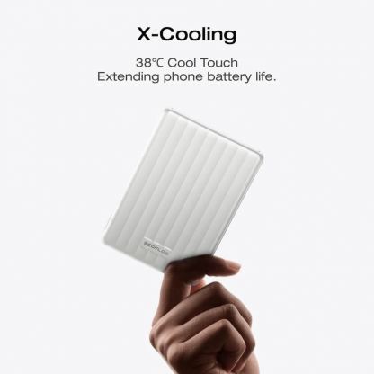 Преносима външна батерия с USB-C порт и безжично зареждане с MagSafe - EcoFlow Rapid Mag Magnetic Wireless Power Bank 5000 mAh (черен) 8