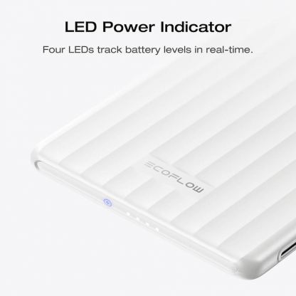 Преносима външна батерия с USB-C порт и безжично зареждане с MagSafe - EcoFlow Rapid Mag Magnetic Wireless Power Bank 5000 mAh (черен) 9