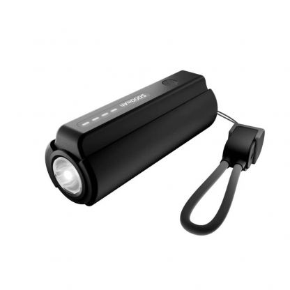 Външна батерия и фенерче с USB-C изход за мобилни устройства - Mobile Origin PB7 Compact PowerBank With Flashlight 5000 mAh (черен) 3