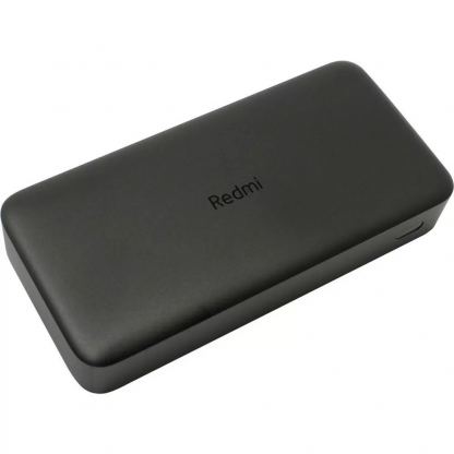 Външна батерия с 2xUSB-A изходи и технология за бързо зареждане - Xiaomi Redmi Power Bank 18W 20000 mAh (черен) 3