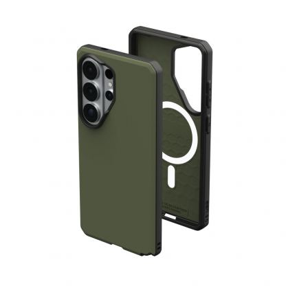 Удароустойчив хибриден кейс с MagSafe за Samsung Galaxy S26 Ultra - Urban Armor Gear Civilian LT MagSafe Case (зелен) 3
