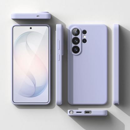  Силиконов (TPU) калъф с MagSafe за Samsung Galaxy S26 Ultra - Ringke Liquid Silicone Magnetic Case (лилав)  7