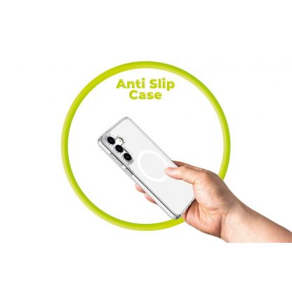 Хибриден кейс с най-висока степен на защита с MagSafe за Samsung Galaxy S26 - Mobile Origin Easy Hybrid MagSafe Case (прозрачен) 2