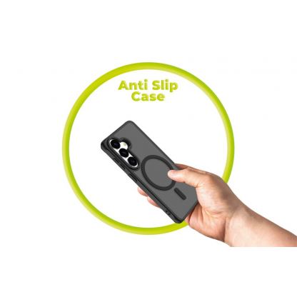 Хибриден кейс с най-висока степен на защита с MagSafe за Samsung Galaxy S26 - Mobile Origin Easy Hybrid MagSafe Case (черен) 2