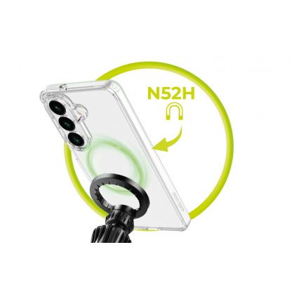 Хибриден кейс с най-висока степен на защита с MagSafe за Samsung Galaxy S26 Ultra - Mobile Origin Easy Hybrid MagSafe Case (прозрачен) 3