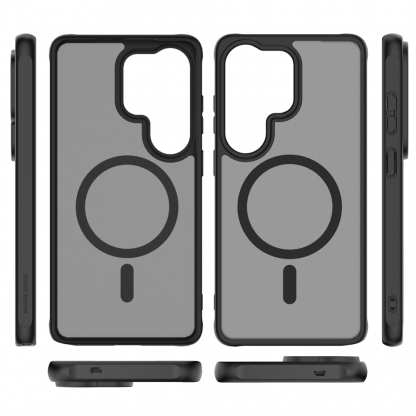 Хибриден кейс с най-висока степен на защита с MagSafe за Samsung Galaxy S26 Ultra - Mobile Origin Easy Hybrid MagSafe Case (черен) 3