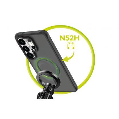 Хибриден кейс с най-висока степен на защита с MagSafe за Samsung Galaxy S26 Ultra - Mobile Origin Easy Hybrid MagSafe Case (черен) 6