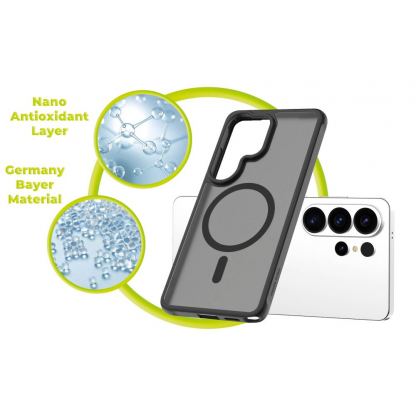 Хибриден кейс с най-висока степен на защита с MagSafe за Samsung Galaxy S26 Ultra - Mobile Origin Easy Hybrid MagSafe Case (черен) 7