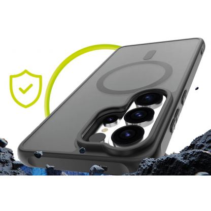 Хибриден кейс с най-висока степен на защита с MagSafe за Samsung Galaxy S26 Ultra - Mobile Origin Easy Hybrid MagSafe Case (черен) 8