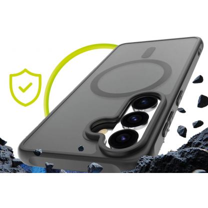 Хибриден кейс с най-висока степен на защита с MagSafe за Samsung Galaxy S26 Plus - Mobile Origin Easy Hybrid MagSafe Case (черен) 8