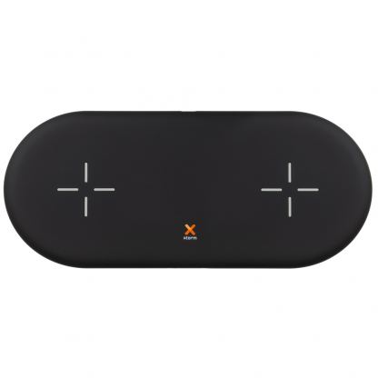 A-Solar Xtorm XW208 Xtom Wireless Dual Charging Pad Twin 10W - двойна поставка (пад) за безжично зареждане с технология за бързо зареждане (черен) 3