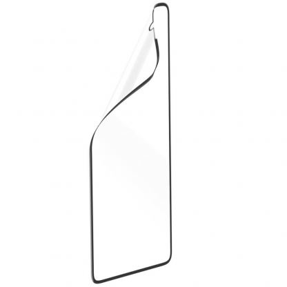 Baseus Full Screen Curved Soft Screen Protector - извито защитно покритие с черна рамка за целия дисплей на Huawei P30 (два броя) 2