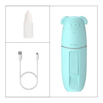 Baseus Portable Moisturizing Sprayer - портативен охлаждащ спрей, разпръскващ вода в топлите дни (син) 6