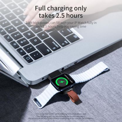 Baseus Dotter Wireless Charger - докинг станция за зареждне на Apple Watch (бял) 5
