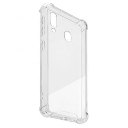 4smarts Hard Cover Ibiza - хибриден удароустойчив кейс за Samsung Galaxy A20E (прозрачен) 2