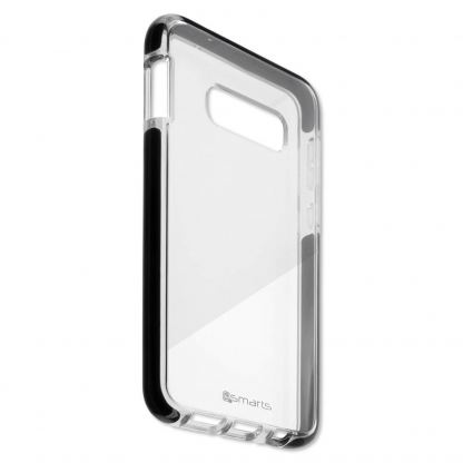 4smarts Soft Cover Airy Shield - хибриден удароустойчив кейс за Samsung Galaxy S10E (черен-прозрачен) 2