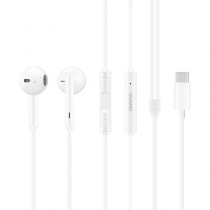 Huawei USB-C Stereo Headset CM33 - слушалки с микрофон за смартфони с USB-C конектор (бял) (bulk) 2