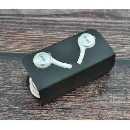 Samsung Earphones Tuned by AKG EO-IG955 - слушалки с микрофон и управление на звука за Samsung Galaxy S10, S9, S8 и др. (бял) (bulk) 2