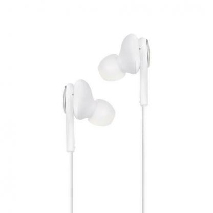 Samsung Earphones Tuned by AKG EO-IG955 - слушалки с микрофон и управление на звука за Samsung Galaxy S10, S9, S8 и др. (бял) (bulk) 4