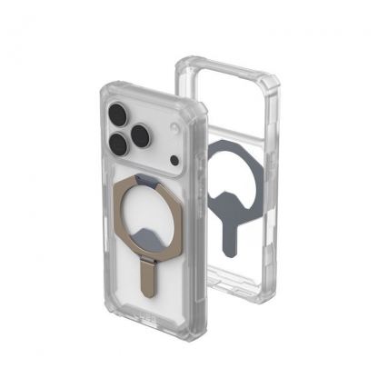 Удароустойчив хибриден кейс с MagSafe за iPhone 17 Pro - UAG Plasma XTE MagSafe Case (прозрачен) 2