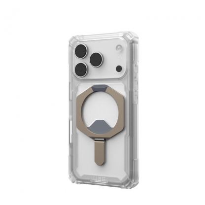 Удароустойчив хибриден кейс с MagSafe за iPhone 17 Pro - UAG Plasma XTE MagSafe Case (прозрачен) 3