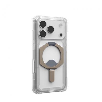 Удароустойчив хибриден кейс с MagSafe за iPhone 17 Pro - UAG Plasma XTE MagSafe Case (прозрачен) 4
