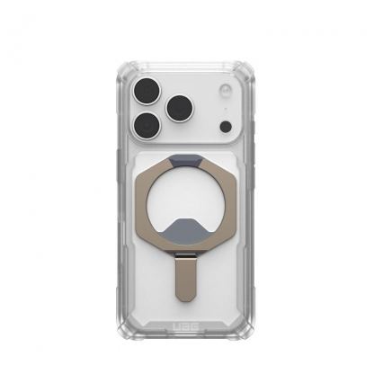 Удароустойчив хибриден кейс с MagSafe за iPhone 17 Pro - UAG Plasma XTE MagSafe Case (прозрачен) 7