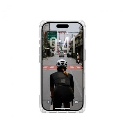 Удароустойчив хибриден кейс с MagSafe за iPhone 17 Pro - UAG Plasma XTE MagSafe Case (прозрачен) 8
