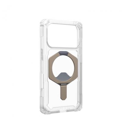 Удароустойчив хибриден кейс с MagSafe за iPhone 17 Pro - UAG Plasma XTE MagSafe Case (прозрачен) 14