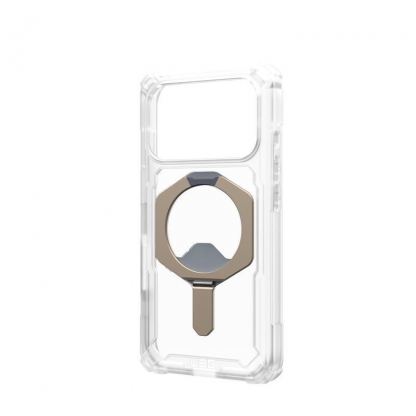 Удароустойчив хибриден кейс с MagSafe за iPhone 17 Pro - UAG Plasma XTE MagSafe Case (прозрачен) 15