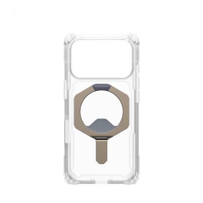 Удароустойчив хибриден кейс с MagSafe за iPhone 17 Pro - UAG Plasma XTE MagSafe Case (прозрачен) 16