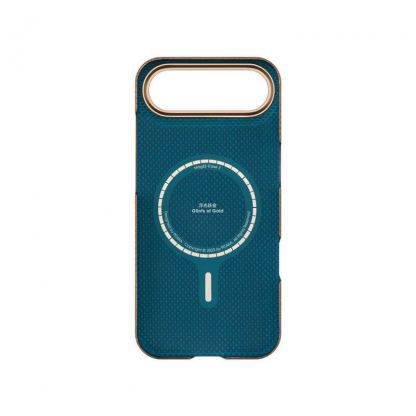 Кевларен кейс с MagSafe за iPhone 17 Air - Pitaka Glints of Gold Edge Ultra Slim Aramid Fiber Case 5
