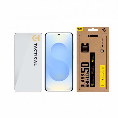 Стъклено защитно покритие за целия дисплей на на Samsung Galaxy S26 Plus - Tactical Glass Shield 5D 3