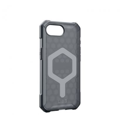 Удароустойчив силиконов калъф с MagSafe за iPhone 17e, iPhone 16e - UAG Essential Armor Magsafe Case (сив) 10