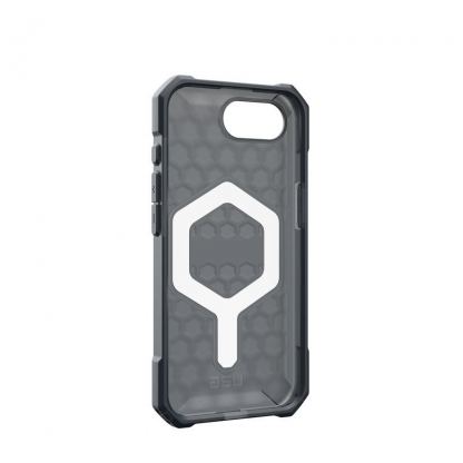 Удароустойчив силиконов калъф с MagSafe за iPhone 17e, iPhone 16e - UAG Essential Armor Magsafe Case (сив) 11