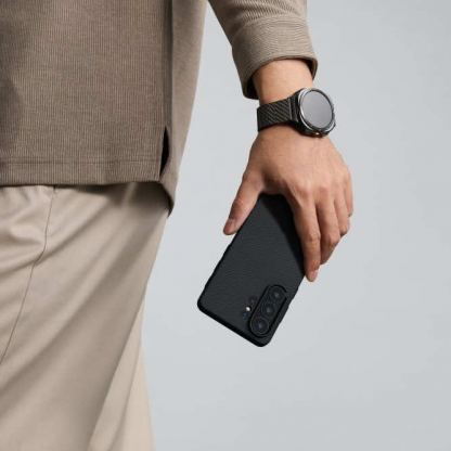 Кевларен кейс с MagSafe за Samsung Galaxy S26 Ultra - Pitaka Cairn Case Case Aaron Button 11