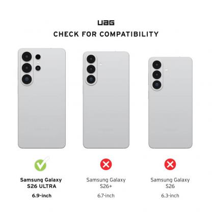 Удароустойчив хибриден кейс с MagSafe за Samsung Galaxy S26 Ultra - UAG Plyo Pro Case 3