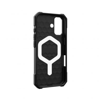 Удароустойчив силиконов калъф с MagSafe за iPhone 17 - UAG Essential Armor MagSafe Case (черен) 10