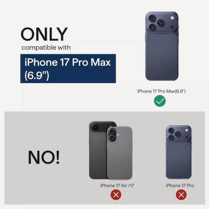 Кевларен кейс с MagSafe за iPhone 17 Pro - Pitaka Milky Way Galaxy Ultra Slim Aramid Fiber Case 6