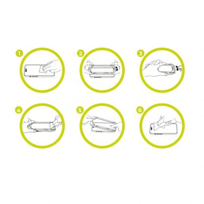 2 броя калени стъклени защитни покрития за дисплея на iPhone 17e, iPhone 16e, iPhone 14, iPhone 13, iPhone 13 Pro - Mobile Origin EasyGlass Full Cover Tempered Glass Pack With Applicator (черен-прозрачен) 9