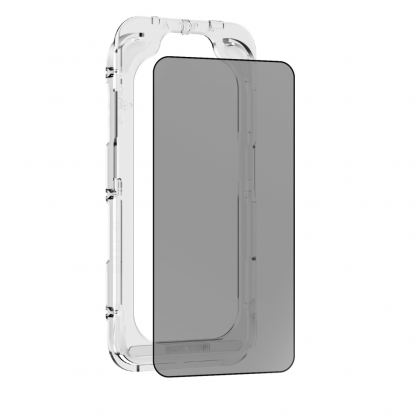 Калено стъклено защитно покритие с определен ъгъл на виждане за дисплея на iPhone 17 Pro Max, iPhone 16 Pro Max - Mobile Origin EasyGlass Privacy Full Cover Tempered Glass With Applicator 2