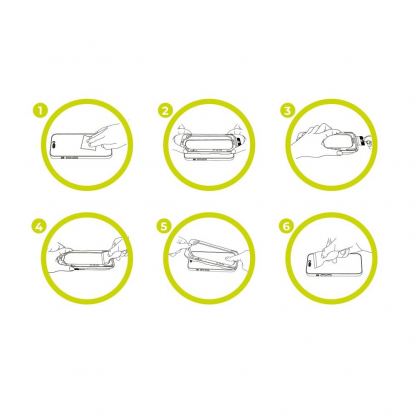 Калено стъклено защитно покритие с определен ъгъл на виждане за дисплея на iPhone 17 Pro Max, iPhone 16 Pro Max - Mobile Origin EasyGlass Privacy Full Cover Tempered Glass With Applicator 9