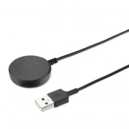 4smarts Wireless Charger - магнитен кабел за зареждане на Samsung Galaxy Watch Active (1м) (черен) 2
