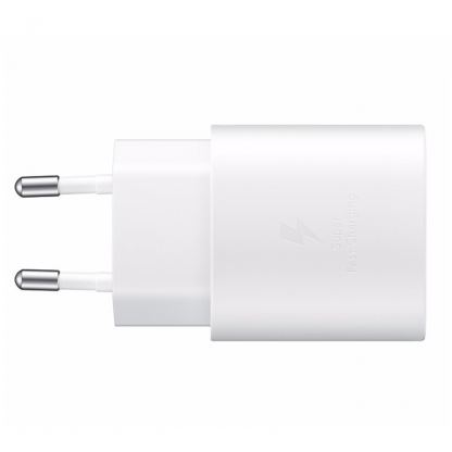 Samsung Power Delivery 3.0 25W Wall Charger EP-TA800XWEGWW - захранване за ел. мрежа с USB-C изход и USB-C кабел (бял) (retail опаковка) 2