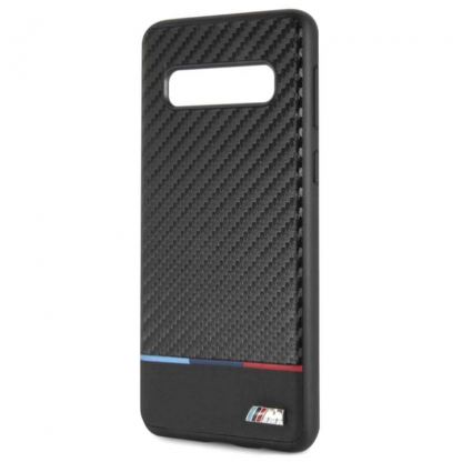 BMW M Collection Carbon Inspiration Hard Case - кожен кейс за Samsung Galaxy S10 (черен) 2