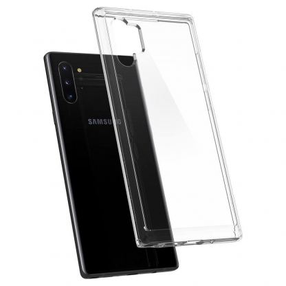Spigen Crytal Hybrid Case - хибриден кейс с висока степен на защита за Samsung Galaxy Note 10 Plus (прозрачен) 3