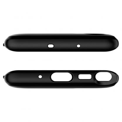 Spigen Slim Armor CS Case - хибриден кейс с отделение за кр. карти и най-висока степен на защита за Samsung Galaxy Note 10 (черен) 7