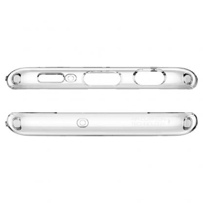 Spigen Liquid Crystal Case - тънък качествен силиконов (TPU) калъф за Samsung Galaxy A20E (прозрачен)  4